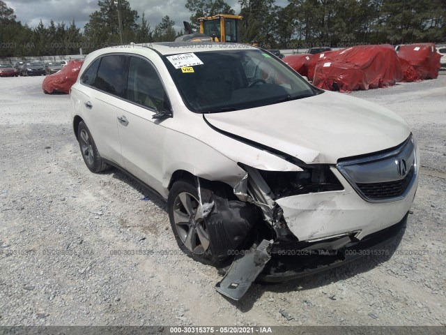 ACURA MDX 2016 5fryd3h23gb020123