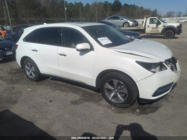 ACURA MDX 2014 5fryd3h24eb002744