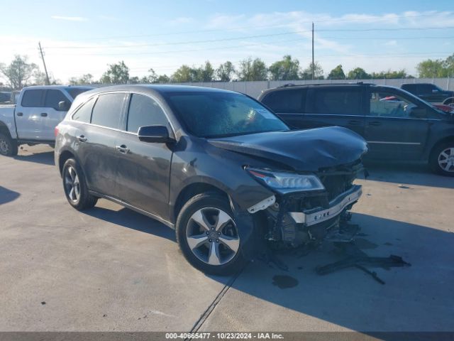 ACURA MDX 2015 5fryd3h24fb002907