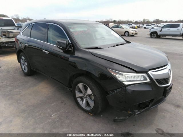 ACURA MDX 2015 5fryd3h24fb004687