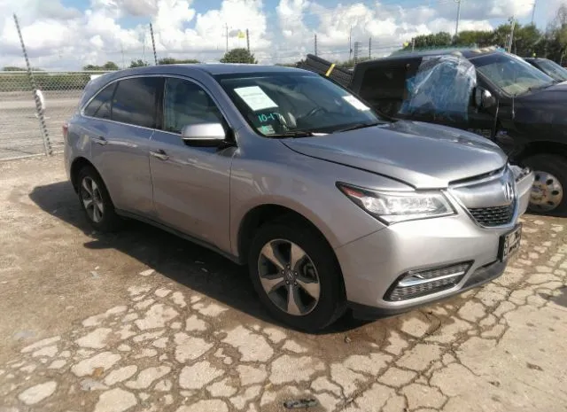 ACURA MDX 2016 5fryd3h24gb007591