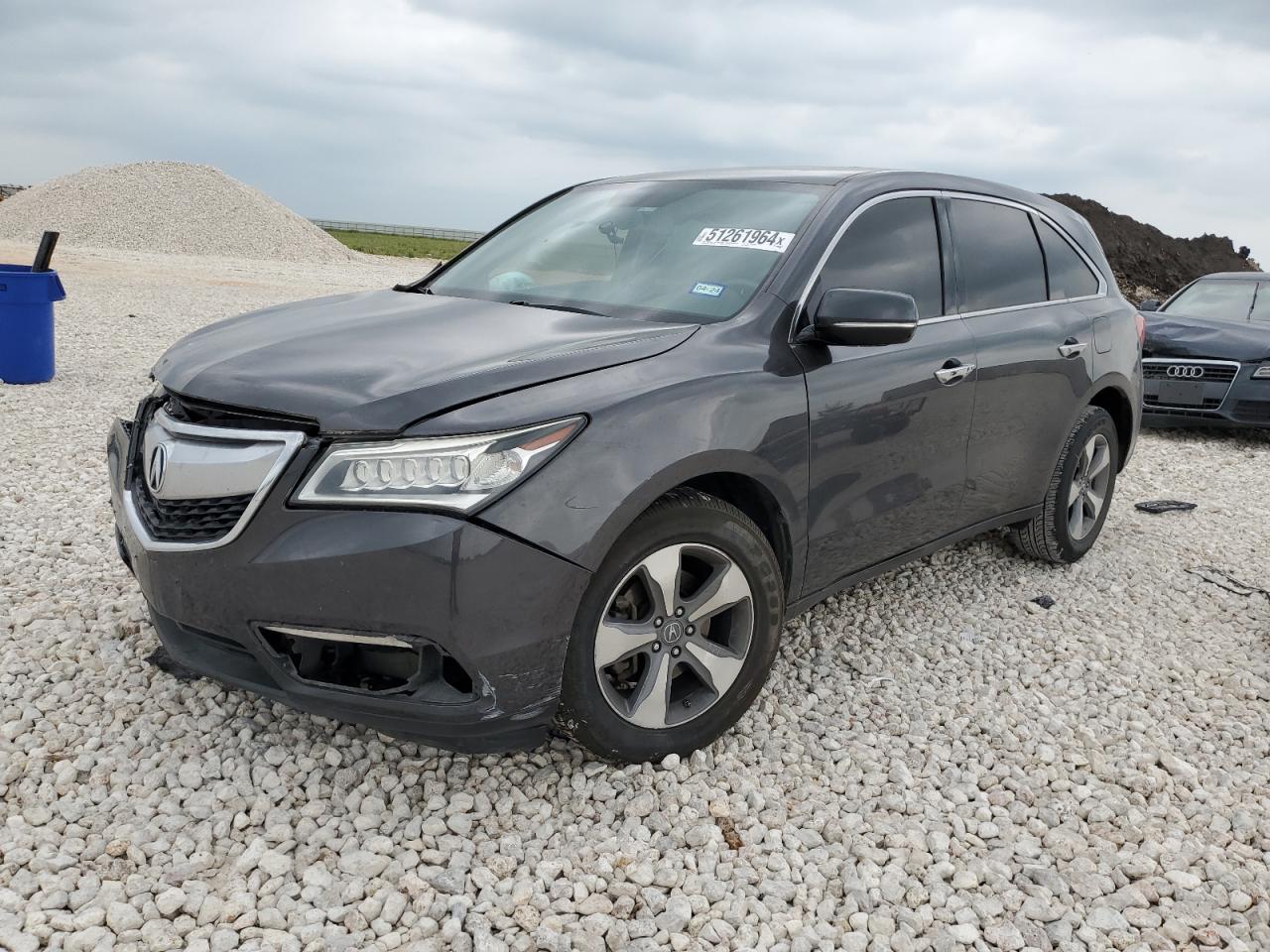 ACURA MDX 2014 5fryd3h25eb002154