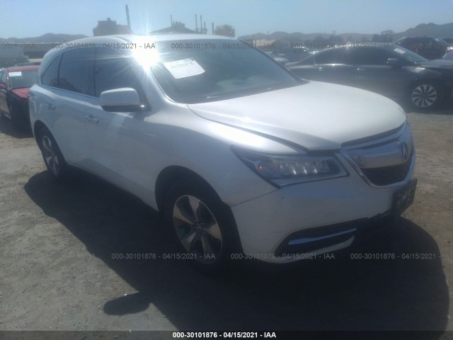 ACURA MDX 2014 5fryd3h25eb002722