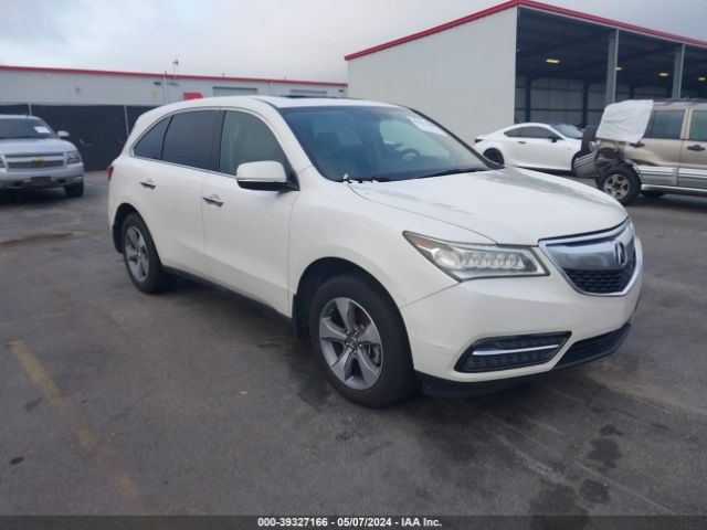 ACURA MDX 2014 5fryd3h25eb014174