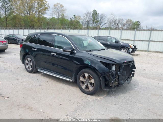 ACURA MDX 2015 5fryd3h25fb013589