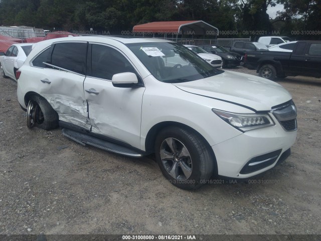 ACURA MDX 2016 5fryd3h25gb001329