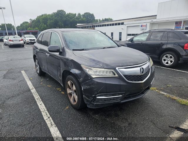 ACURA MDX 2016 5fryd3h25gb002643