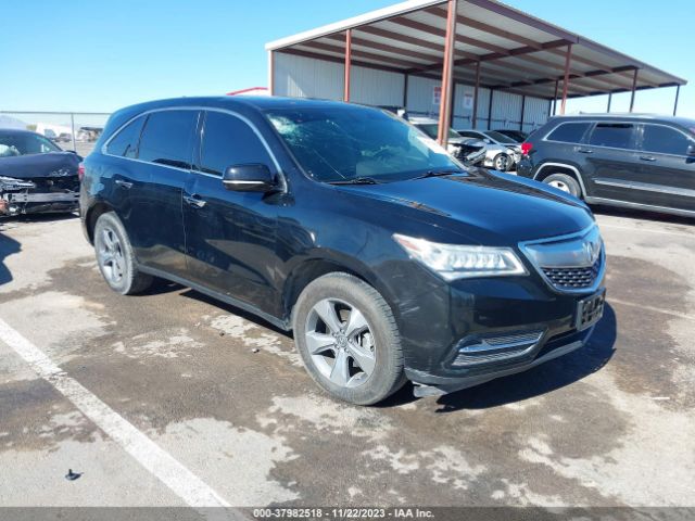 ACURA MDX 2016 5fryd3h25gb005722