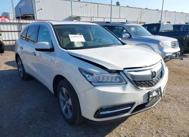 ACURA MDX 2016 5fryd3h25gb014842