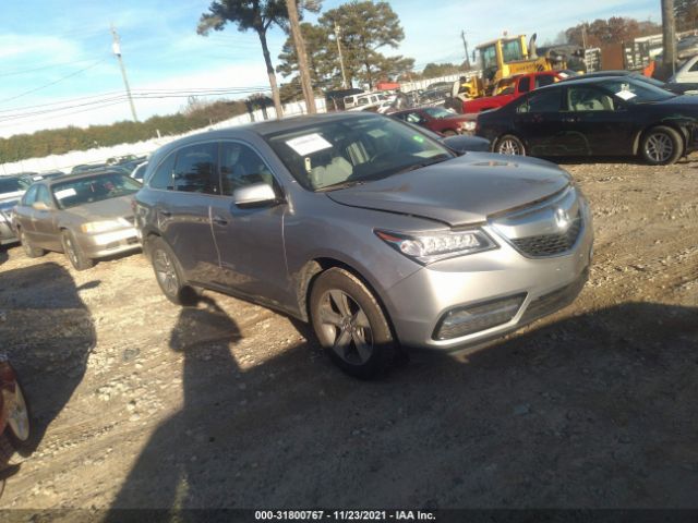 ACURA MDX 2016 5fryd3h25gb020818