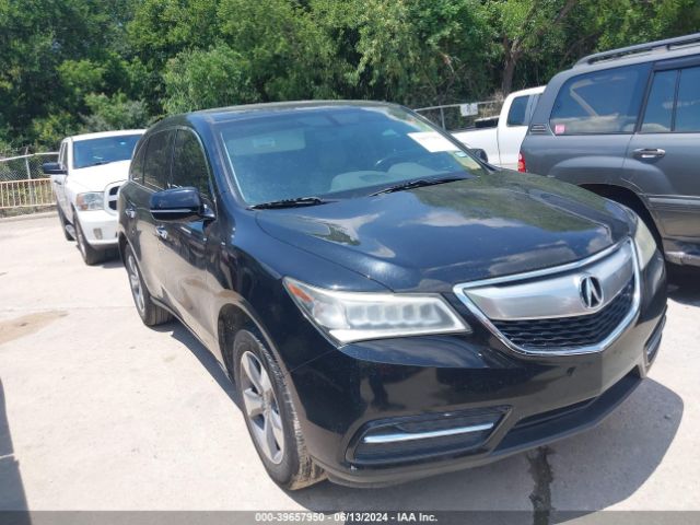 ACURA MDX 2016 5fryd3h25gb021449