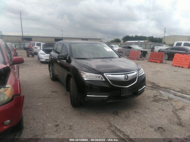 ACURA MDX 2016 5fryd3h25gb021662