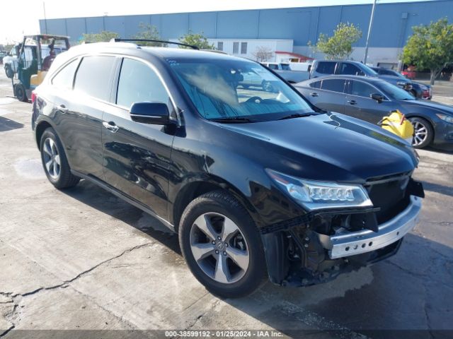 ACURA MDX 2014 5fryd3h26eb001109