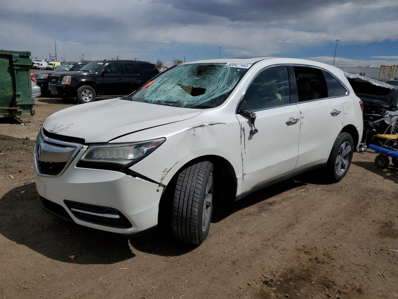 ACURA MDX 2014 5fryd3h26eb003295