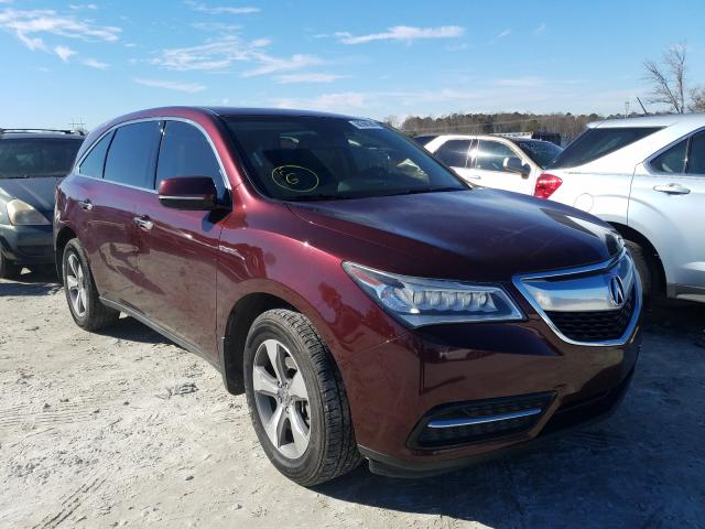 ACURA MDX 2014 5fryd3h26eb011137