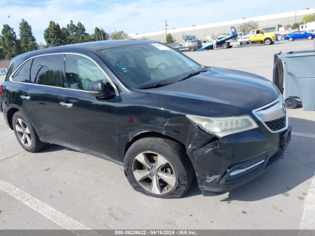 ACURA MDX 2015 5fryd3h26fb004710