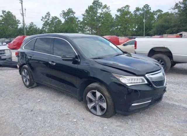 ACURA MDX 2016 5fryd3h26gb017975