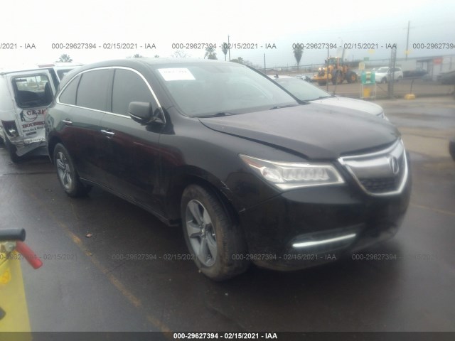 ACURA MDX 2014 5fryd3h27eb004746