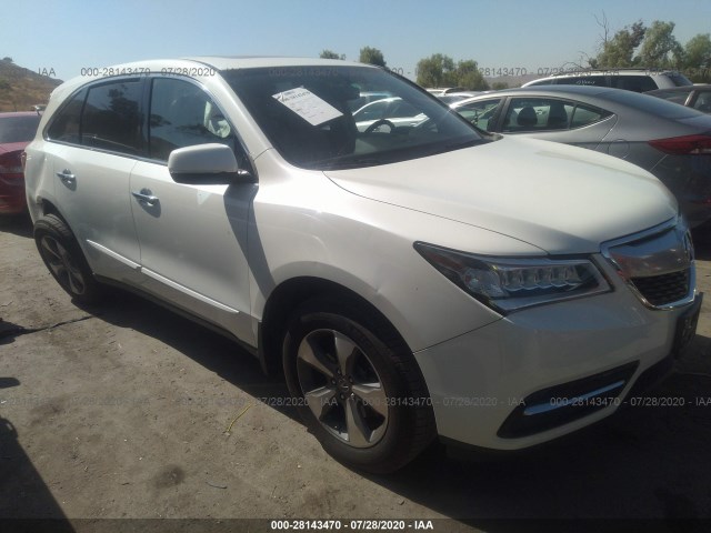 ACURA MDX 2014 5fryd3h27eb007467