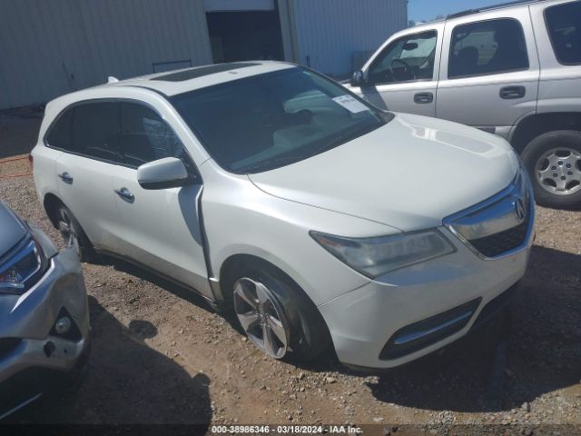 ACURA MDX 2014 5fryd3h27eb015083