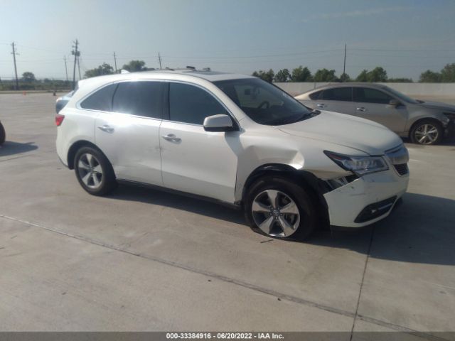 ACURA MDX 2014 5fryd3h27eb018923