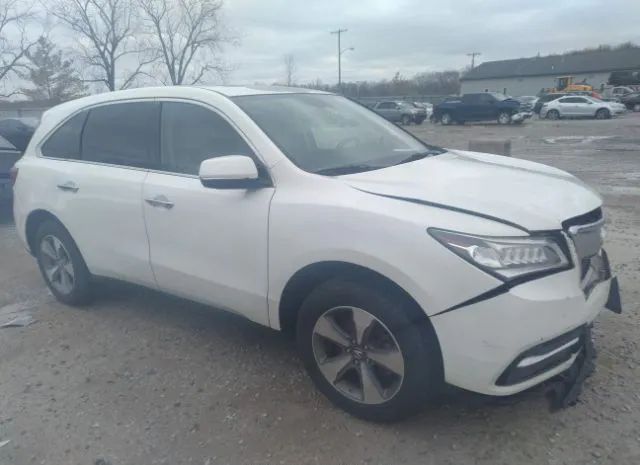 ACURA MDX 2016 5fryd3h27gb003146