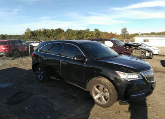 ACURA MDX 2016 5fryd3h27gb003955