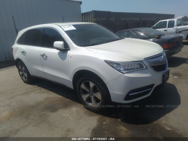 ACURA MDX 2016 5fryd3h27gb018827