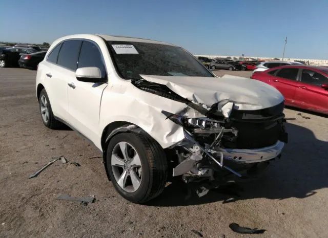 ACURA MDX 2016 5fryd3h27gb020383