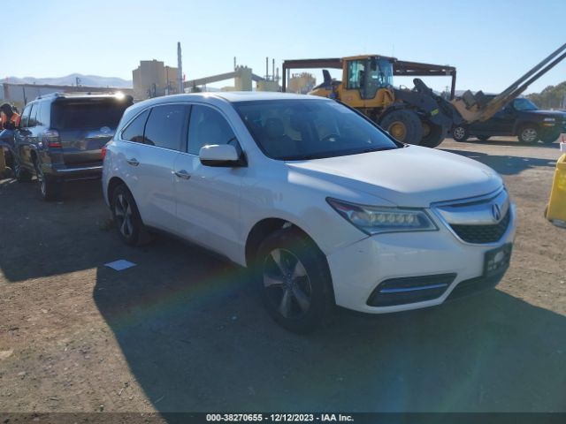 ACURA MDX 2014 5fryd3h28eb005890