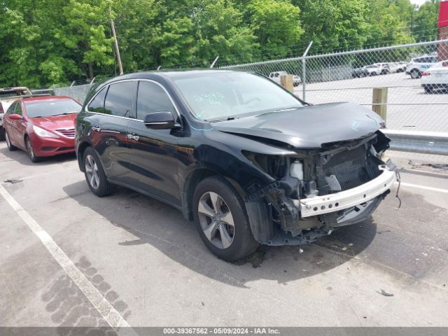 ACURA MDX 2015 5fryd3h28fb008113