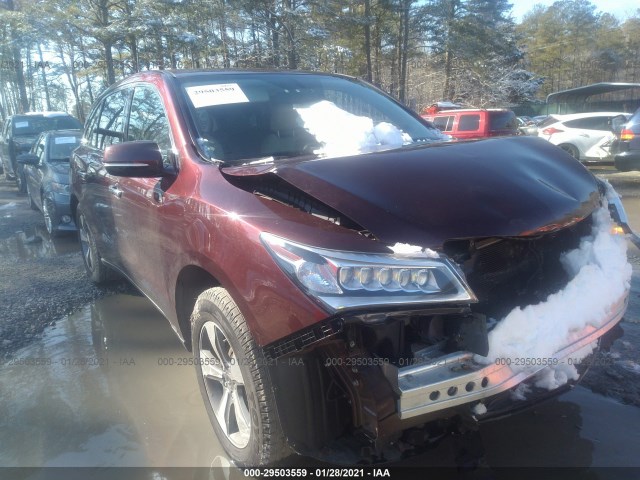 ACURA MDX 2014 5fryd3h29eb001556