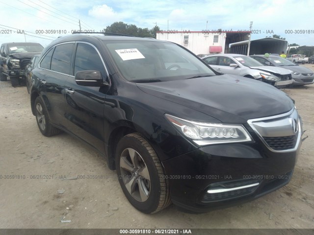 ACURA MDX 2014 5fryd3h29eb016672