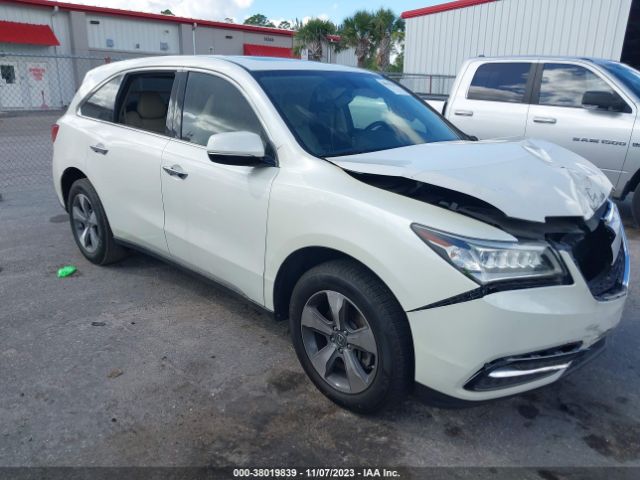 ACURA MDX 2015 5fryd3h29fb012106