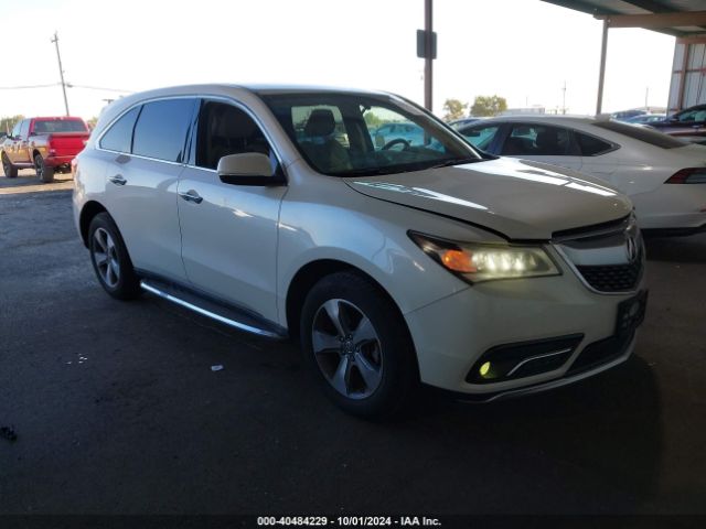 ACURA MDX 2015 5fryd3h29fb012400