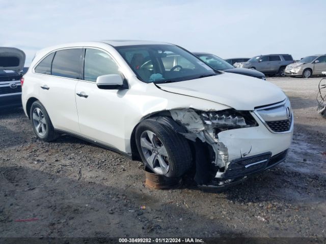 ACURA MDX 2016 5fryd3h29gb021700