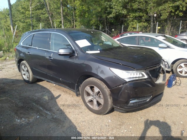 ACURA MDX 2014 5fryd3h2xeb009911