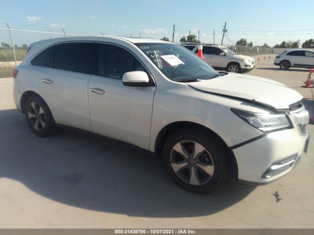 ACURA MDX 2014 5fryd3h2xeb017975