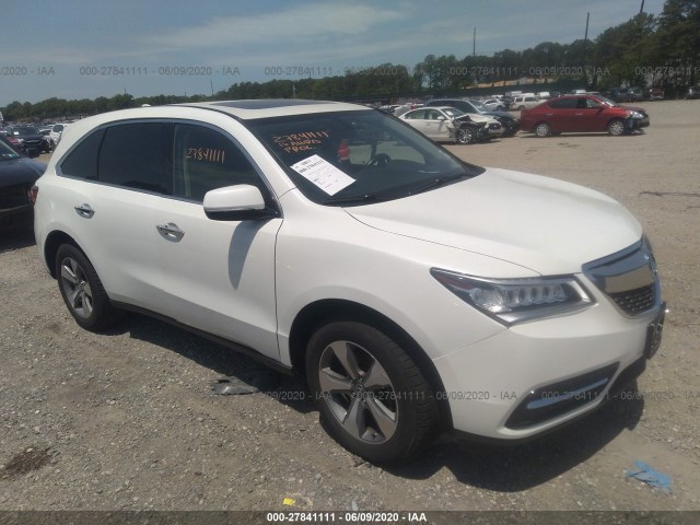 ACURA MDX 2016 5fryd3h2xgb002136