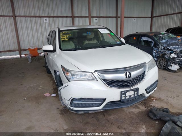 ACURA MDX 2016 5fryd3h2xgb005229