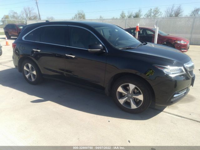 ACURA MDX 2016 5fryd3h2xgb014352