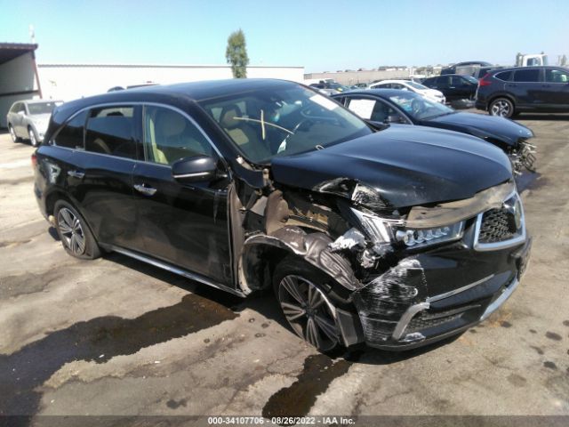 ACURA MDX 2017 5fryd3h35hb001342