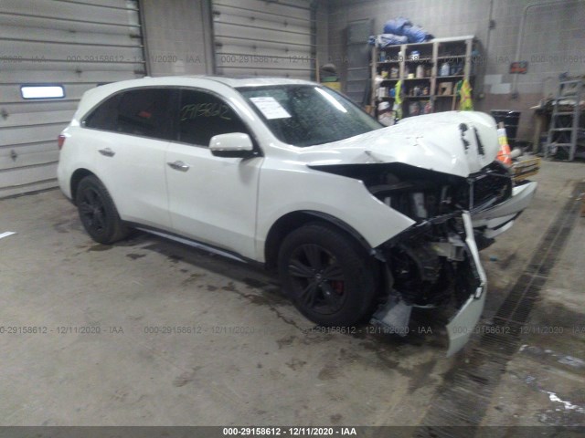 ACURA MDX 2017 5fryd3h36hb009000