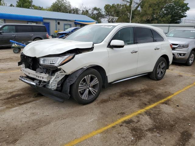 ACURA MDX 2017 5fryd3h37hb002461