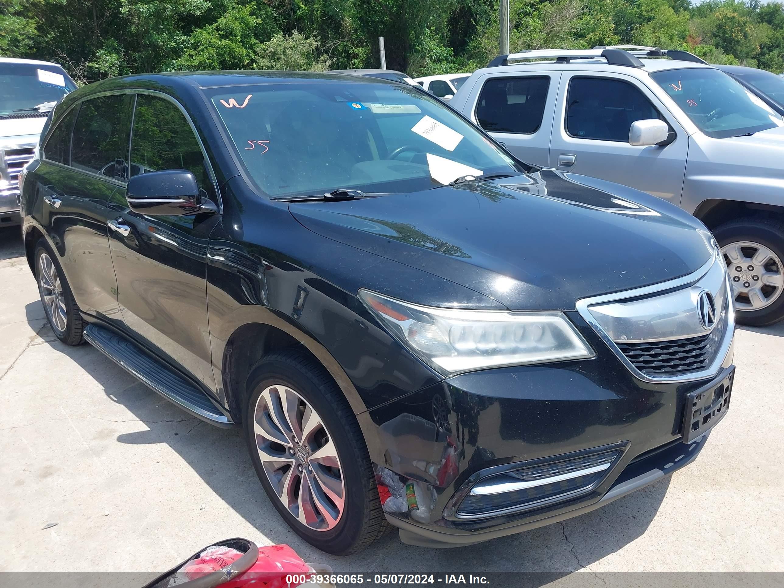 ACURA MDX 2014 5fryd3h40eb003861