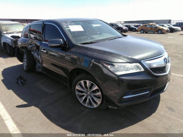 ACURA MDX 2014 5fryd3h40eb010292