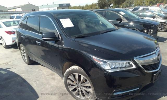 ACURA MDX 2015 5fryd3h40fb001769