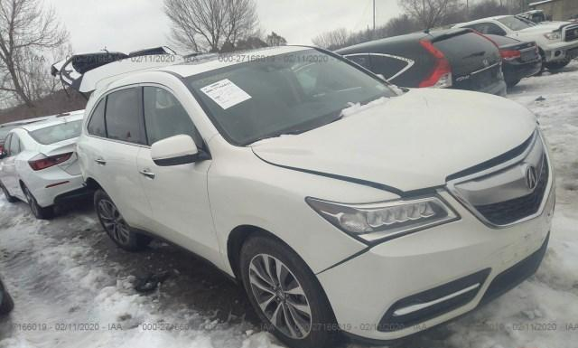 ACURA MDX 2015 5fryd3h40fb004509