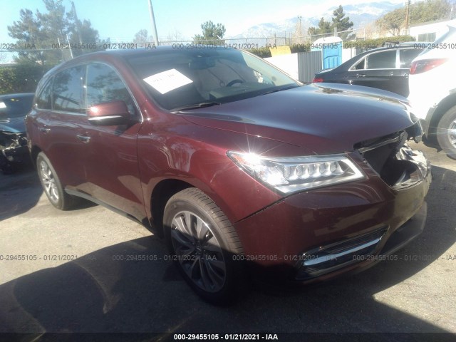 ACURA MDX 2015 5fryd3h40fb007720