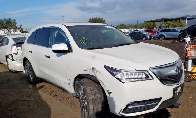 ACURA MDX 2016 5fryd3h40gb001210